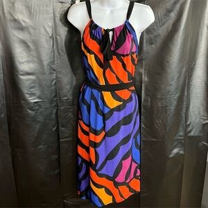 🇱🇷❤️❤️ Ellen Parker multicolor belted dress❤️❤️